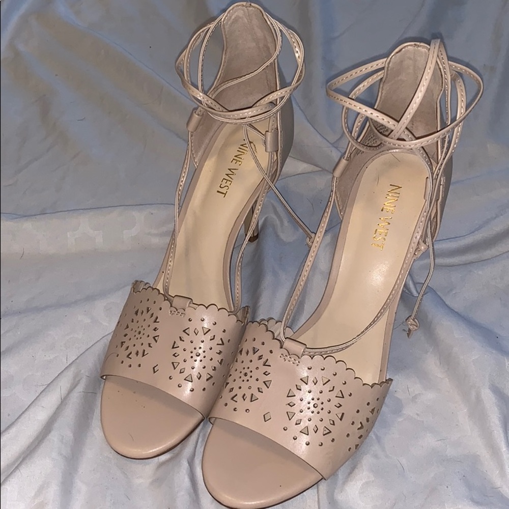 Nine West cut out heels